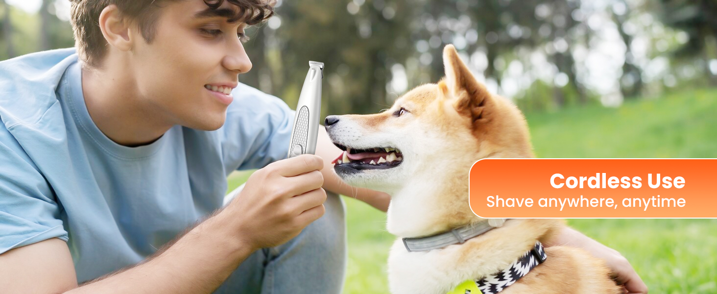 Триммер для собак Pfotentrimmer Paw Trim Pro: тиха, акумуляторна машинка для догляду за лапами, вухами та обличчям