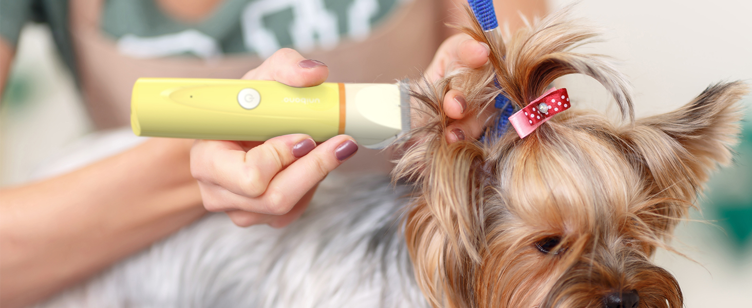 Набір для стрижки собак та котів Leise: акумуляторна машинка з 4 насадками, водонепроникна IPX7, для догляду за мордочкою, вухами, лапами та тілом