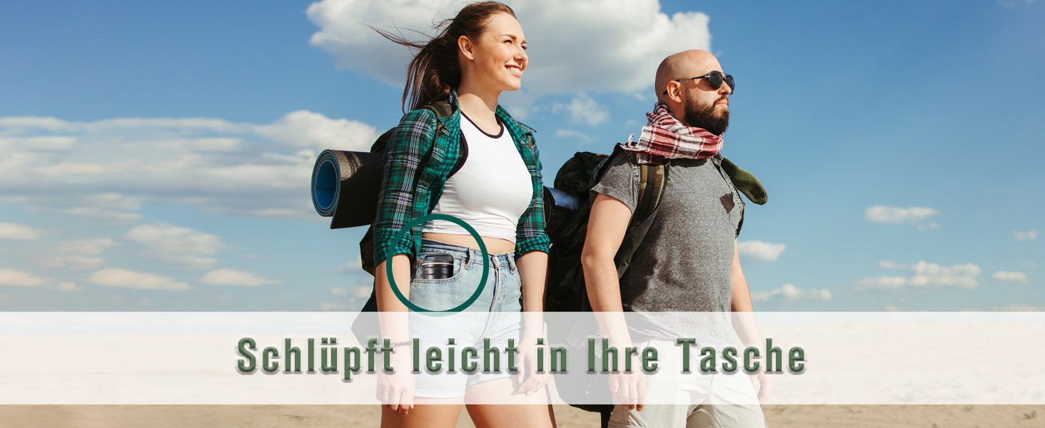 Набір сталевих чашок SELFLA – сталеві шотери з портативною пляшкою, чашки для кемпінгу та подорожей, металеві чашки для туризму, альпінізму та пригод – легкі, міцні та легко миються (чашки)