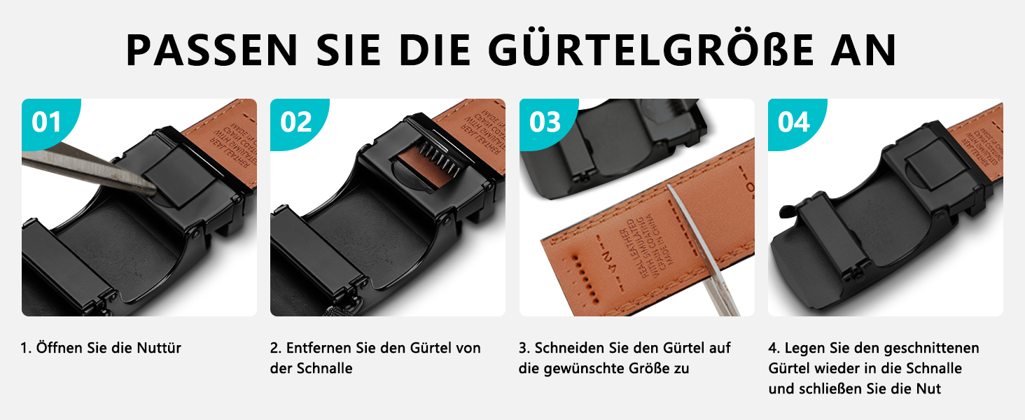 Чоловічий шкіряний ремінь TANGCHAO з автоматичною застібкою-рачею, 35 мм, регульований розмір, для бізнесу, костюма, джинсів