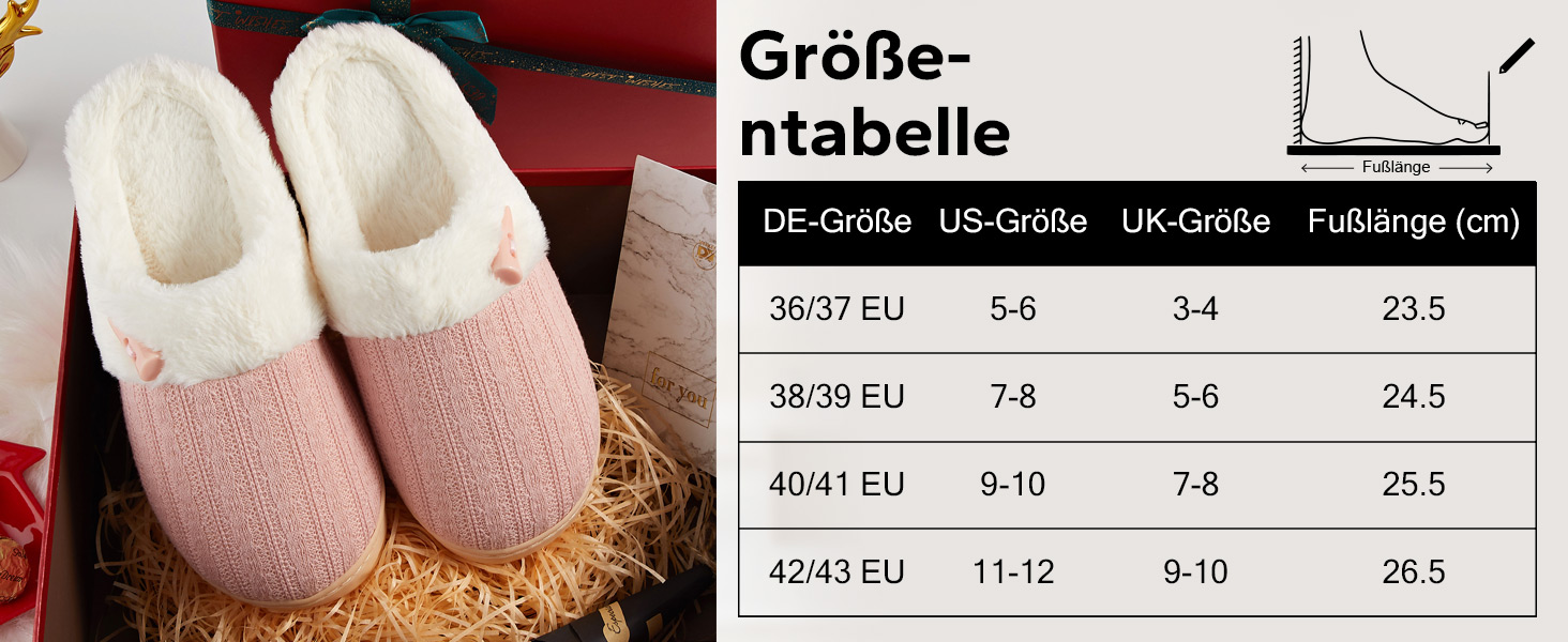 Домашні тапочки NineCiFun для жінок, зимові, теплі, зручні, з м'якої піни пам'яті, з антиковзким покриттям, рожеві, 40/41 EU