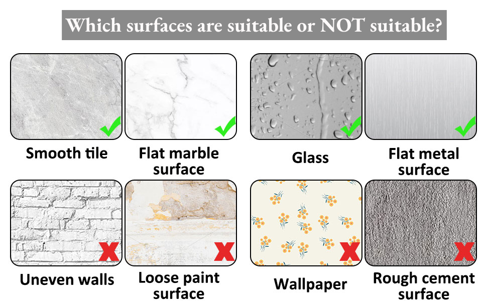 4 самоклейні дзеркала, 20 x 30 см, акрилові дзеркала для стін, школи, дому, вітальні, ванної, спальні