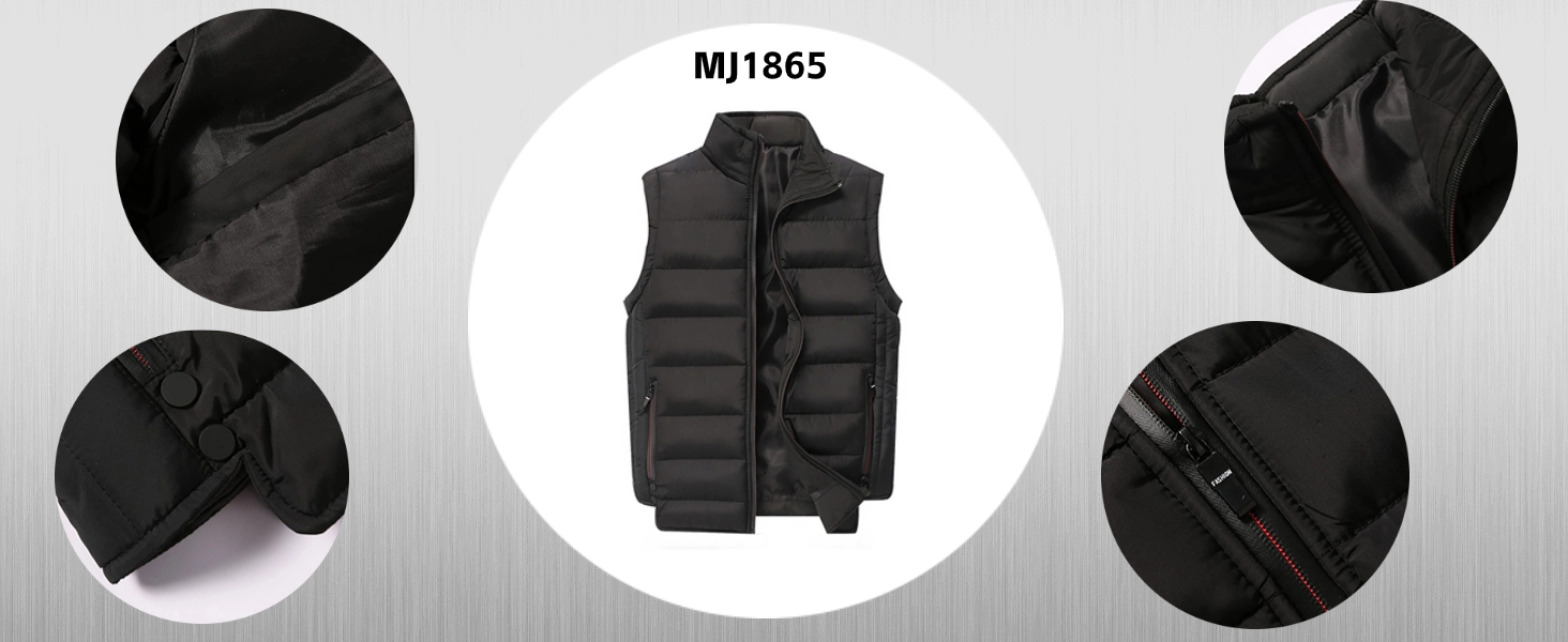 Чоловіча степкова жилетка YOUTHUP для зими, спорту та відпочинку. Тепла безрукавка з коміром, червона, L. Модель LHB-01