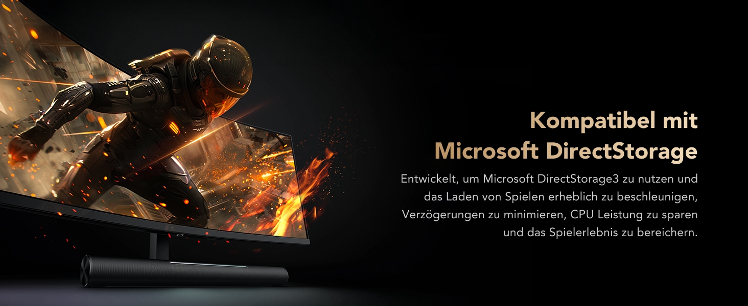 Lexar NM1090 PRO 1TB - SSD PCIe 5.0 Gen5 NVMe: до 14000 МБ/с, для AI, ігор та створення контенту (Laptop/PC)