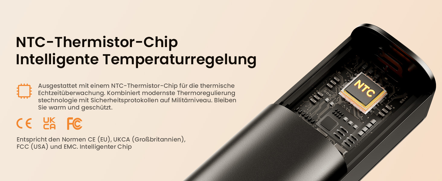 Електричний грієчка для рук Gaiatop 8000mAh з LED-ліхтариком, 2 шт. Магнітний, 3 температури, швидкий нагрів, для жінок, сім'ї, активного відпочинку, чорний