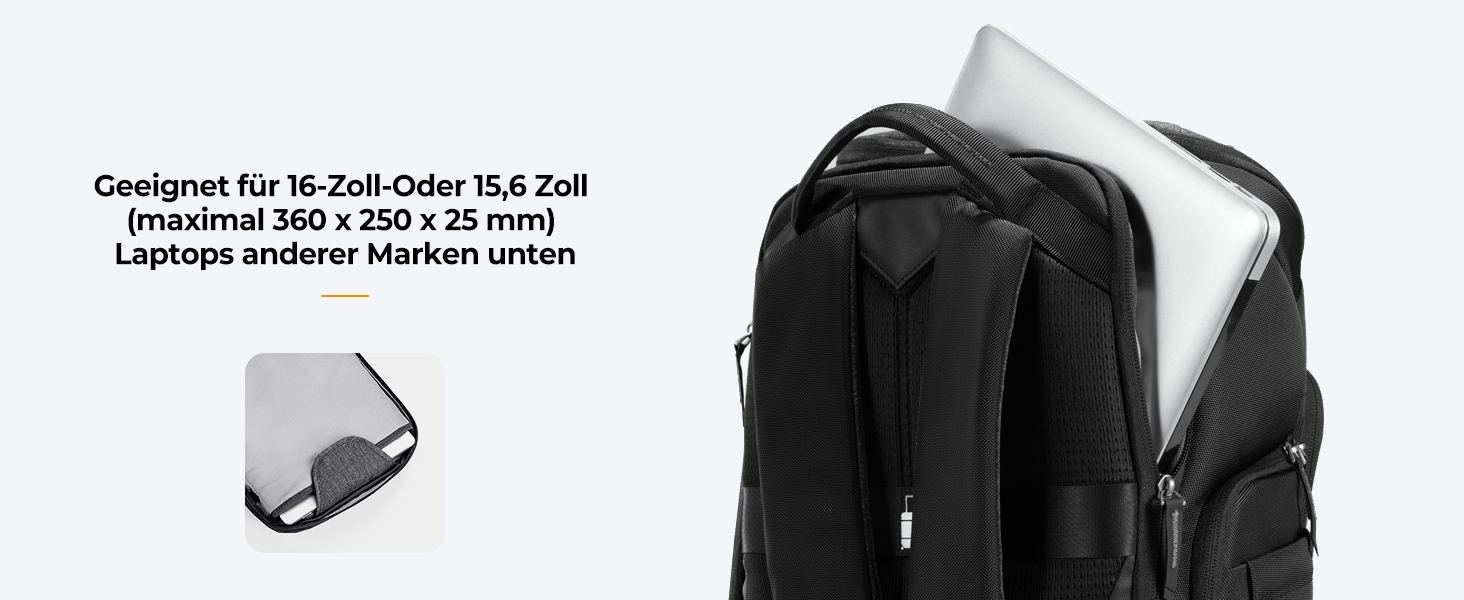 Рюкзак для фотокамери K&F Concept Alpha 25L сірий - для фотографів, з відділенням для 16-дюймового ноутбука, сумісний з дронами DJI Mavic
