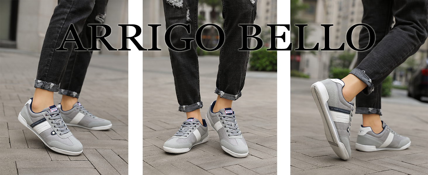 ARRIGO BELLO Кросівки чоловічі білі/срібні, спортивні, для ходьби та бігу, розміри 41-46, EU 42