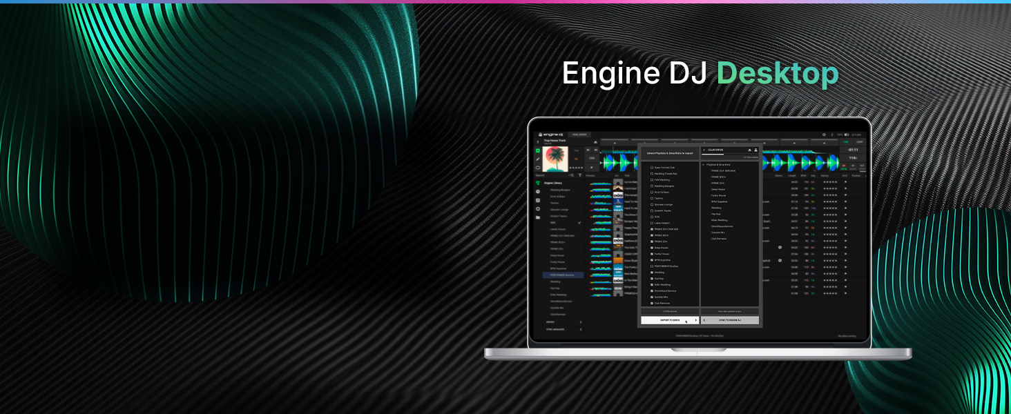 Denon DJ PRIME 4+ - DJ контролер з розділенням STEM, Wi-Fi, сенсорний екран 10.1