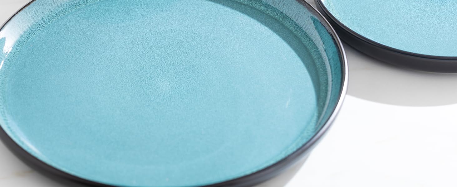 Набір чашок з кераміки Pure Living Ibiza (6 шт.) - Petrol