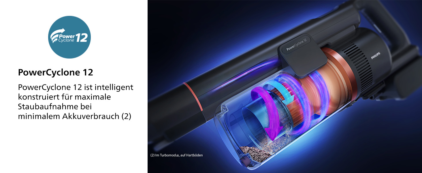 Вертикальний пилосос для вологого та сухого прибирання PHILIPS AquaTrio 9000 серії, чорний, час роботи 45 хв