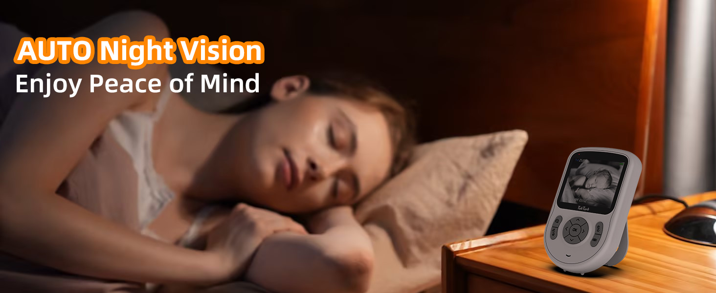 Дитячий відеоняня TakTark з камерою, 2.8