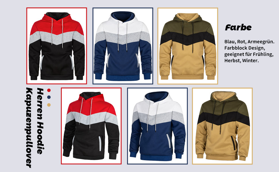 Чоловічий світшот з капюшоном, блакитний: стильний та зручний худі