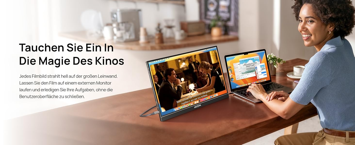 Портативний монітор ARZOPA 17.3