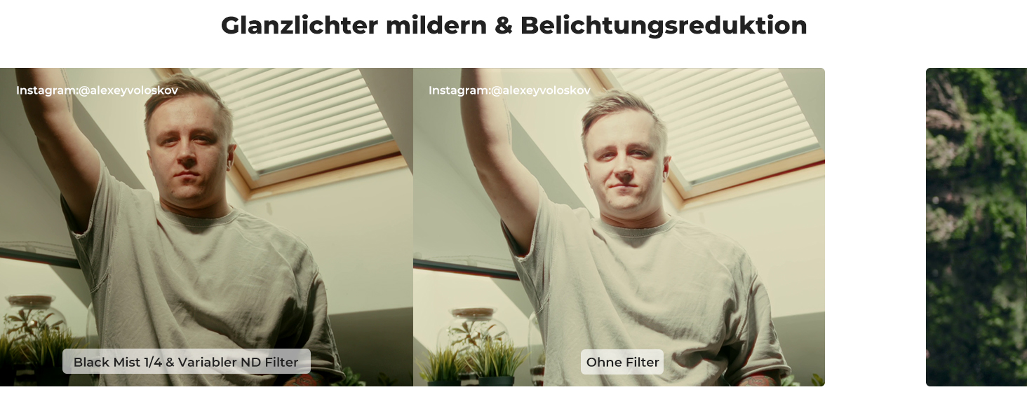 Фільтр K&F Concept 77mm Black Mist 1/4 та ND2-ND400 2-в-1 (Nano-Xcel Series)