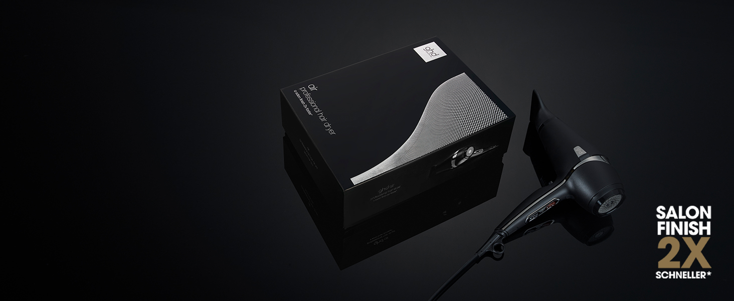 Фен ghd Air 2.0: потужний, для салонного ефекту, швидке сушіння, без пуху та пера, для всіх типів волосся