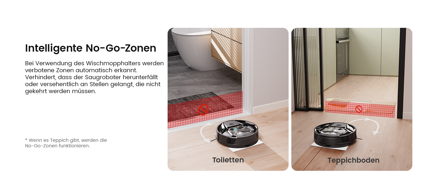 Робот-пилосос LEFANT M320 3-в-1 з функцією миття, 6000Pa, навігація, 800мл, 240хв, Wi-Fi, для шерсті тварин, килими, чорний