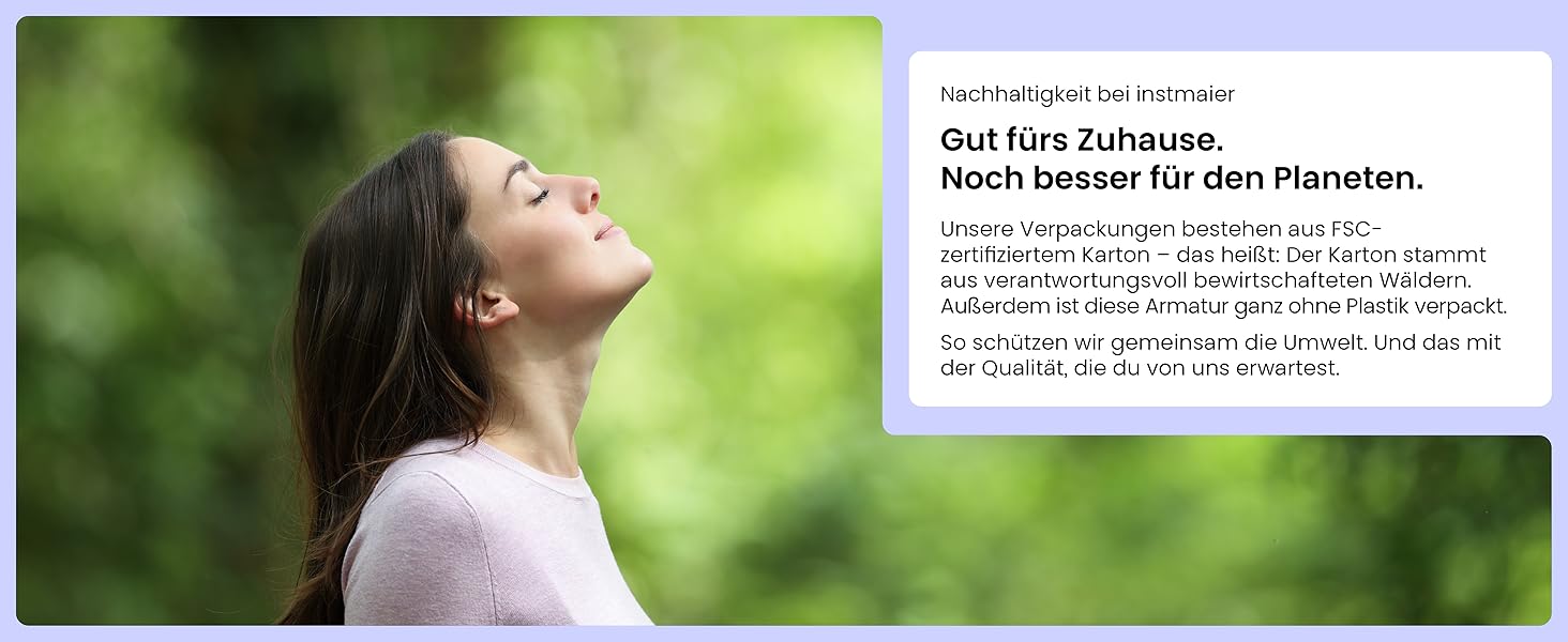 Кухонний змішувач Instmaier з висувною лійкою та душовою насадкою | Хром | Змішувач для кухні з 2 режимами струменя | Однорідний змішувач | Кухонний кран з поворотним виливом | Високий тиск