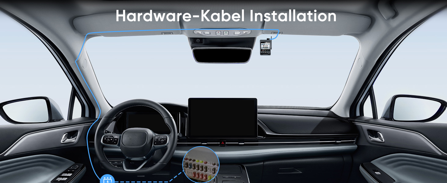 Кабель живлення VIOFO HK4 Hardwire Kit для відеореєстраторів A329, A119M, A229 (Type-C) з режимом паркування та захистом від розрядження акумулятора