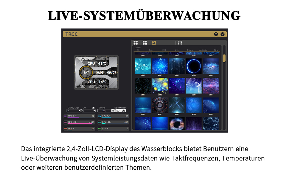 Thermalright Frozen Warframe 240 White ARGB: Рідинна система водяного охолодження CPU для AMD/Intel (LGA1700/AM4/AM5) з LCD-дисплеєм 320x240