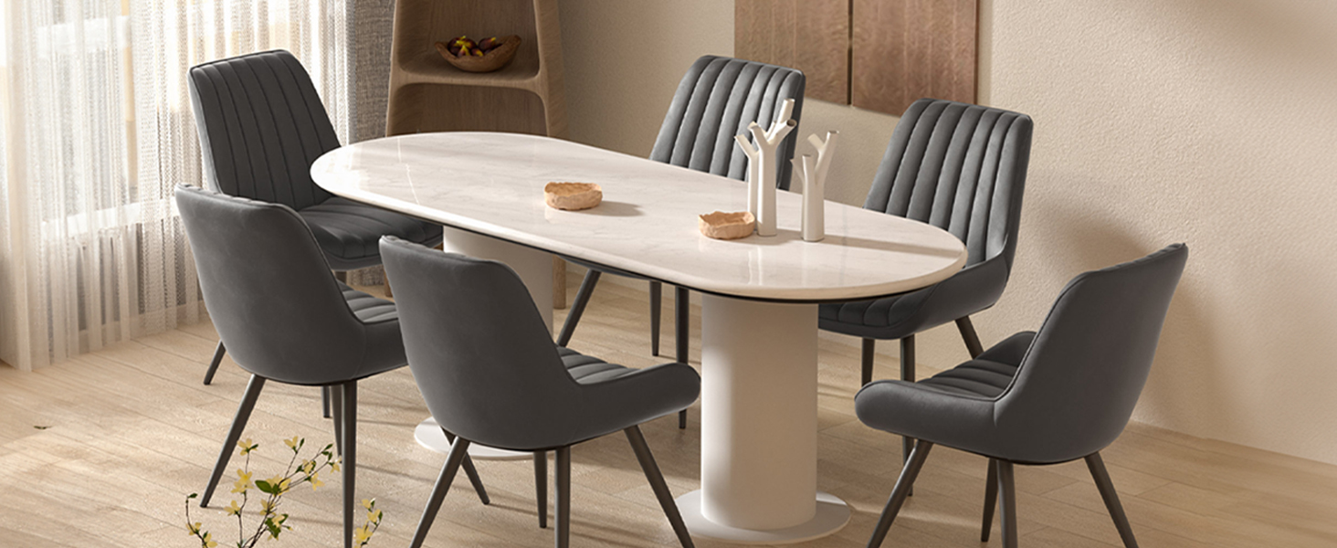Hawthyhome Dining Chairs - 2 Pack - Dark Grey