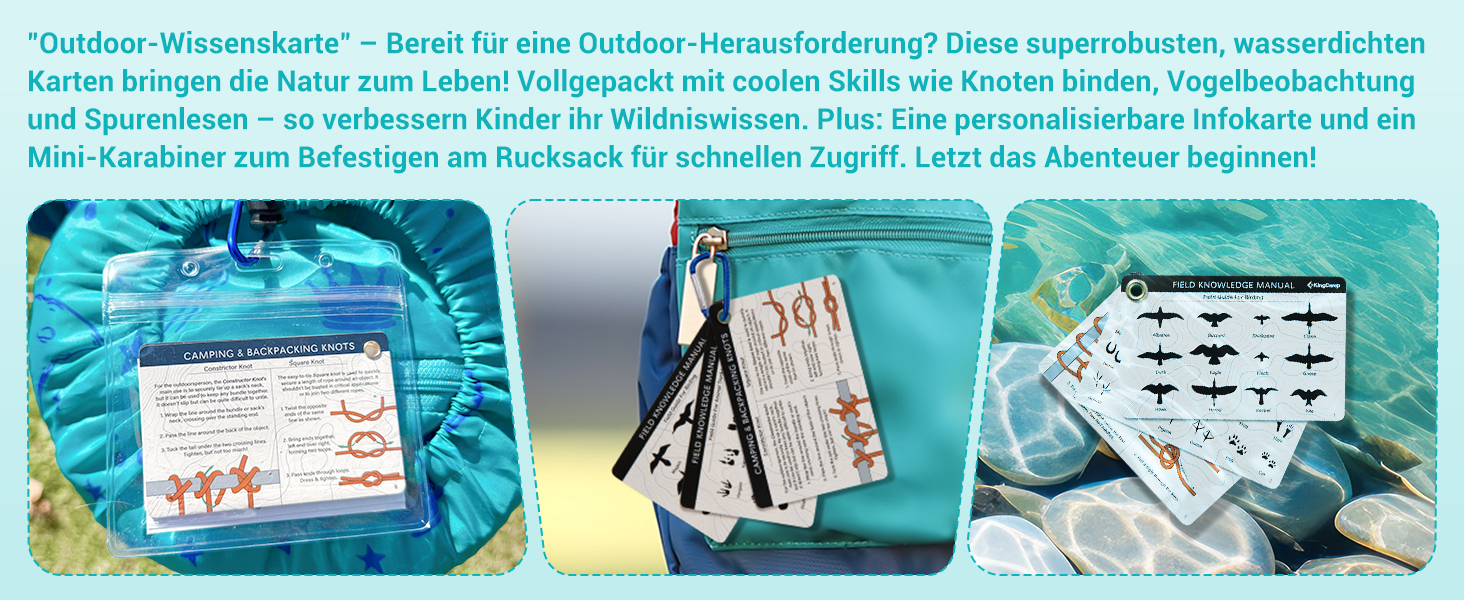 KingCamp Kids Sleeping Bag - Winter Warmth & 3-4 Season Comfort for Camping & Trekking - 170x70cm, 7°C Rating