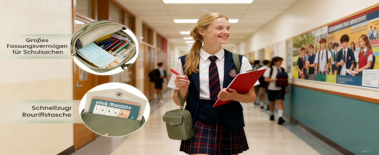 Шкільний рюкзак MATEIN для підлітків (дівчаток та хлопців), 15.6