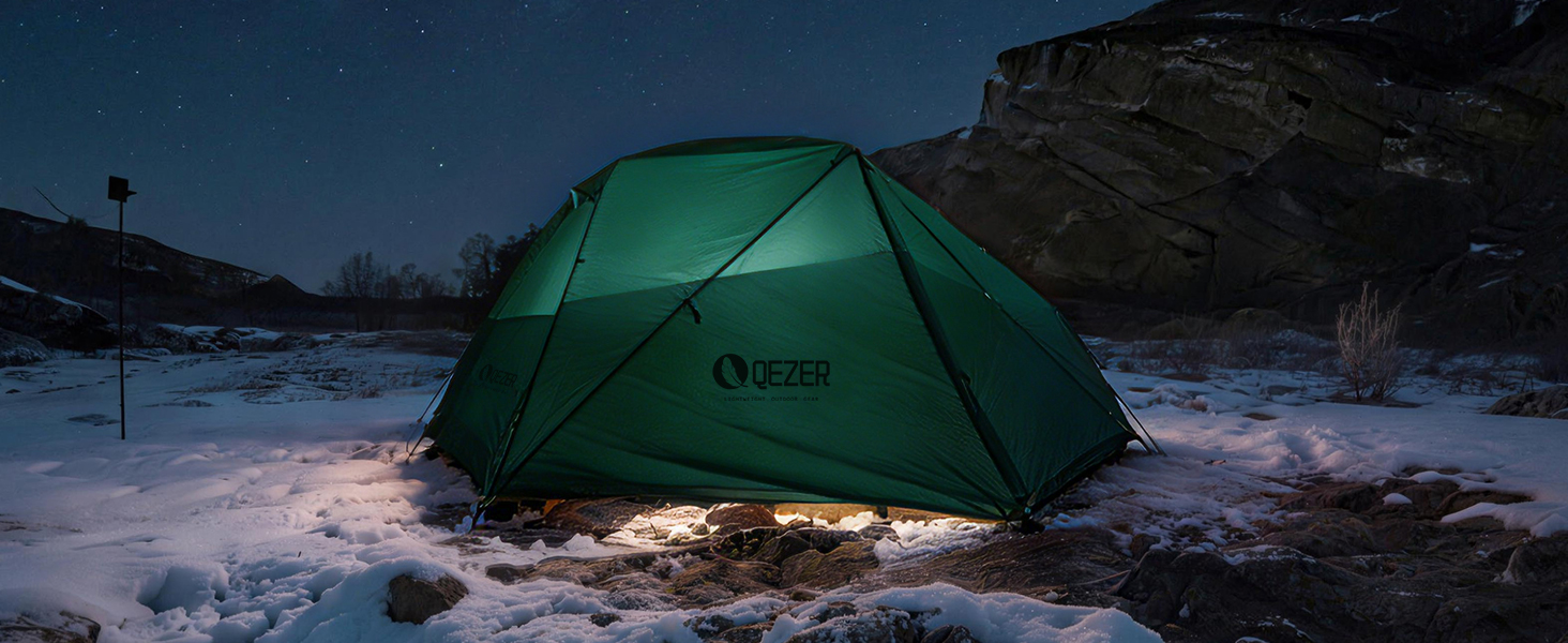 Намет кемпінговий купольний 1-2 місця Campingzelt водонепроникний, вітростійкий, для походу, кемпінгу, активного відпочинку (зелений)