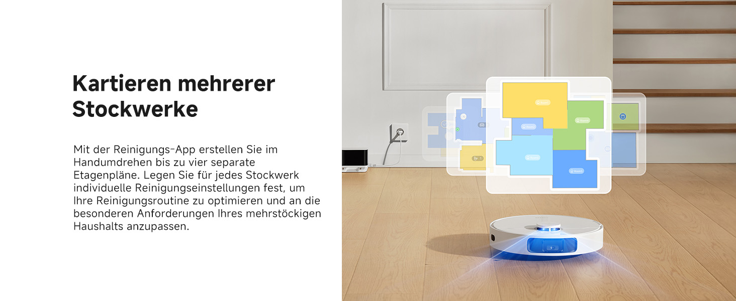 Робот-пилосос Dreame L10s Pro Gen3: потужність 13000 Pa, DuoBrush для шерсті тварин, суха та волога прибирання, LDS-навігація, 5200 mAh