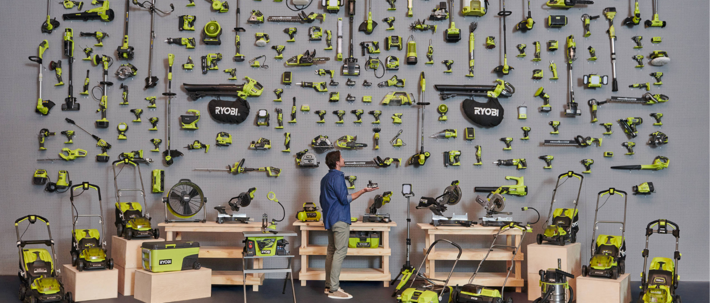 Акумуляторний повітродув RYOBI 18V ONE+ OBL1820S, 245 км/год, 2,6 м³/хв, без акумулятора та зарядного, у коробці