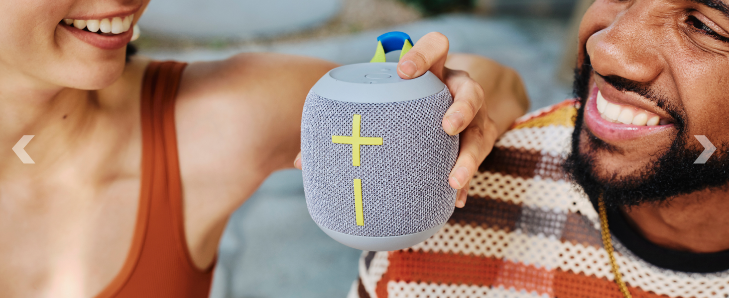 Ultimate Ears Wonderboom 4: Портативна водонепроникна Bluetooth колонка, чорна. З глибоким басом, 360° звук, захист від пилу, плаває. Радіус дії 40м