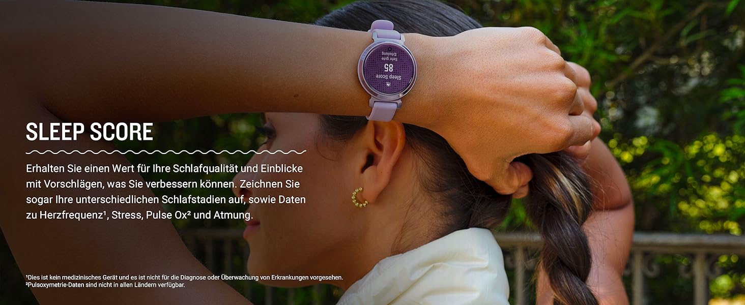 Розумний годинник Garmin Lily 2 [відновлений] - стильний аксесуар з преміум-люнеткою, 2.54 см сенсорний дисплей, до 5 днів роботи від акумулятора, відстеження здоров'я та фітнесу для жінок, сповіщення зі смартфона [відновлений]