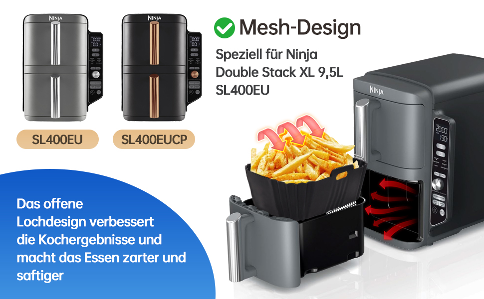 Стійка до високих температур підставка під фритюрницю, 48x30 см, силіконова килимок-підставка для Ninja, Cosori, Philips Airfryer, кухонна робоча поверхня, кавоварка