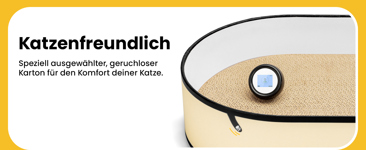 Котячий когтетоп з коробкою та 4 змінними когтеточками - великий комплекс з міцного гофрокартону, двосторонні когтеточки з наклейками DIY - лежанка для котів у квартирі, захист меблів. Великий котячий бокс + 4 когтедрови + наклейки