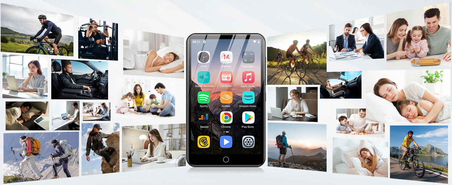 MP3-плеєр дитячий 80GB з Wi-Fi та Bluetooth, 4