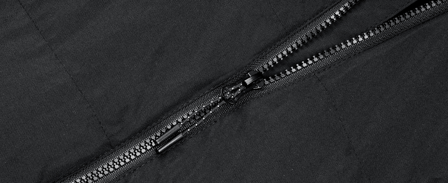 Електрична гріюча жилетка для чоловіків Rrtizan з акумулятором 10000mAh, 15 зон нагріву, 3 температурні режими, вітронепроникна (Чорний, S)