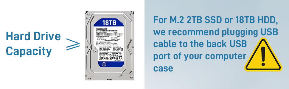 Док-станція для жорстких дисків FIDECO: M.2 SSD, SATA HDD/SSD (2.5/3.5