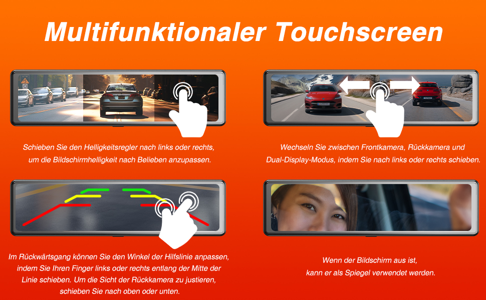 Відеореєстратор iZEEKER 4K з двома камерами, GPS, 64GB, 12