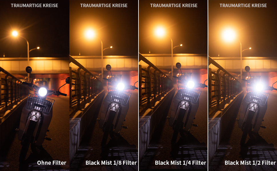 Фільтр Black Mist 1/4 39мм - м'який ефект розмиття, багатошарове покриття, оптичне скло