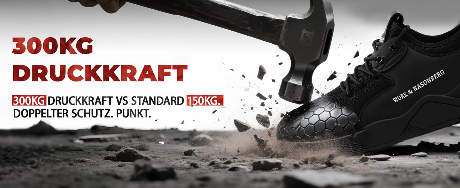 Робочі черевики з металевим носком: чоловічі та жіночі, легкі, дихаючі, розміри 37-48 EU