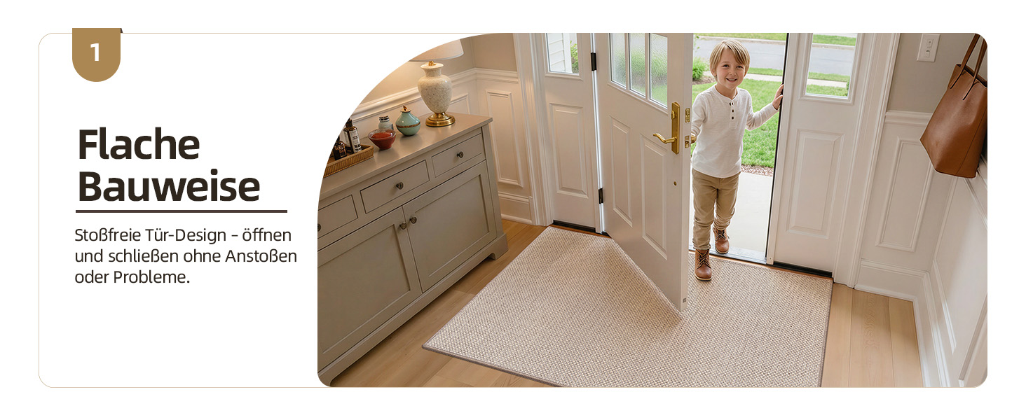 Килимок для дому COLOR&GEOMETRY Klein Schmutzfangmatte, 43x75 см, бежевий