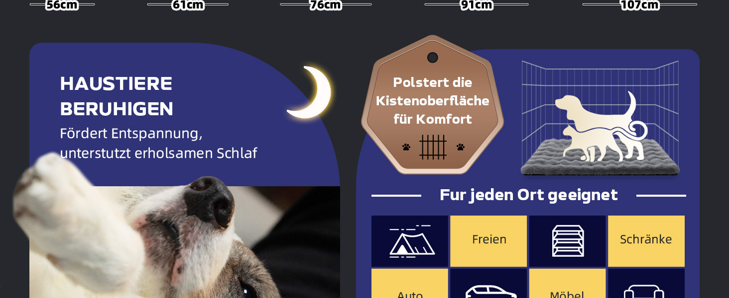 М'який килимок для собак Mora Pets: неслизький, миючий, 76 x 48 см (L-91x60.5 см), коричневий