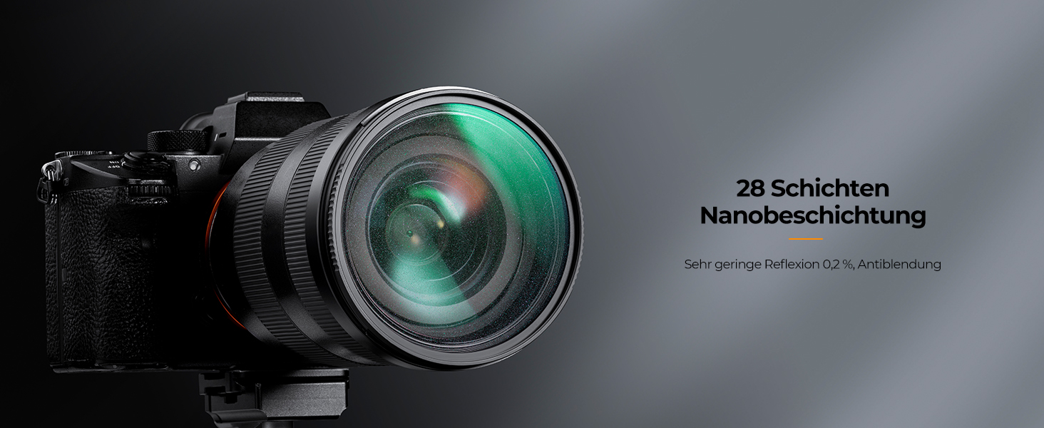 Фільтр K&F CONCEPT Shimmer Diffusion 67mm для відео та портретної зйомки (Nano-Xcel)