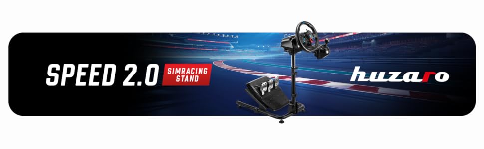 Складаний стійка-тримач для ігрового керма Huzaro Speed 2.0 Simracing Wheel Stand