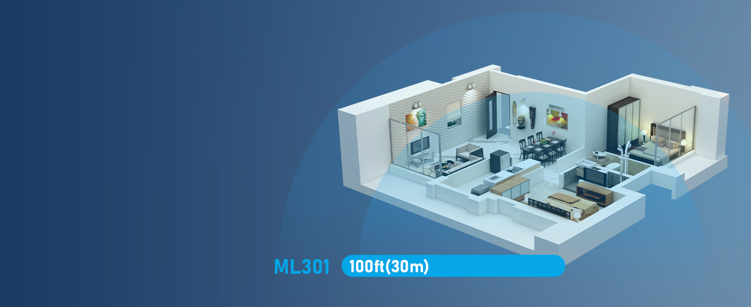 1Mii Bluetooth 5.3 адаптер для телевізора та навушників, 2-в-1 передавач/приймач, aptX-Adaptive & HD аудіо, 3.5 мм роз'єм, для стереосистеми, літака, MP3, чорний