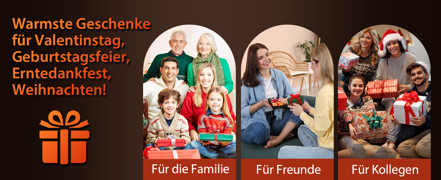 Електричні грілки для рук, набір 2 шт., USB, 20 годин тепла, 3 температурні режими, для спорту та хвороб Рейно, помаранчеві