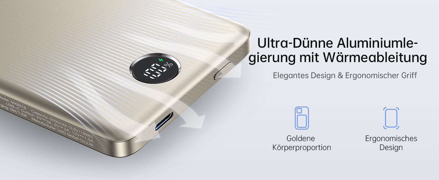 iWALK Powerbank MagSafe 5000mAh з LED-дисплеєм: компактний зарядний акумулятор для iPhone 17/16/15/14/13/12