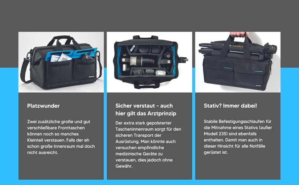 Штатив Cullmann Amsterdam Maxima: компактний, 360x170x200 мм, для фото та відео