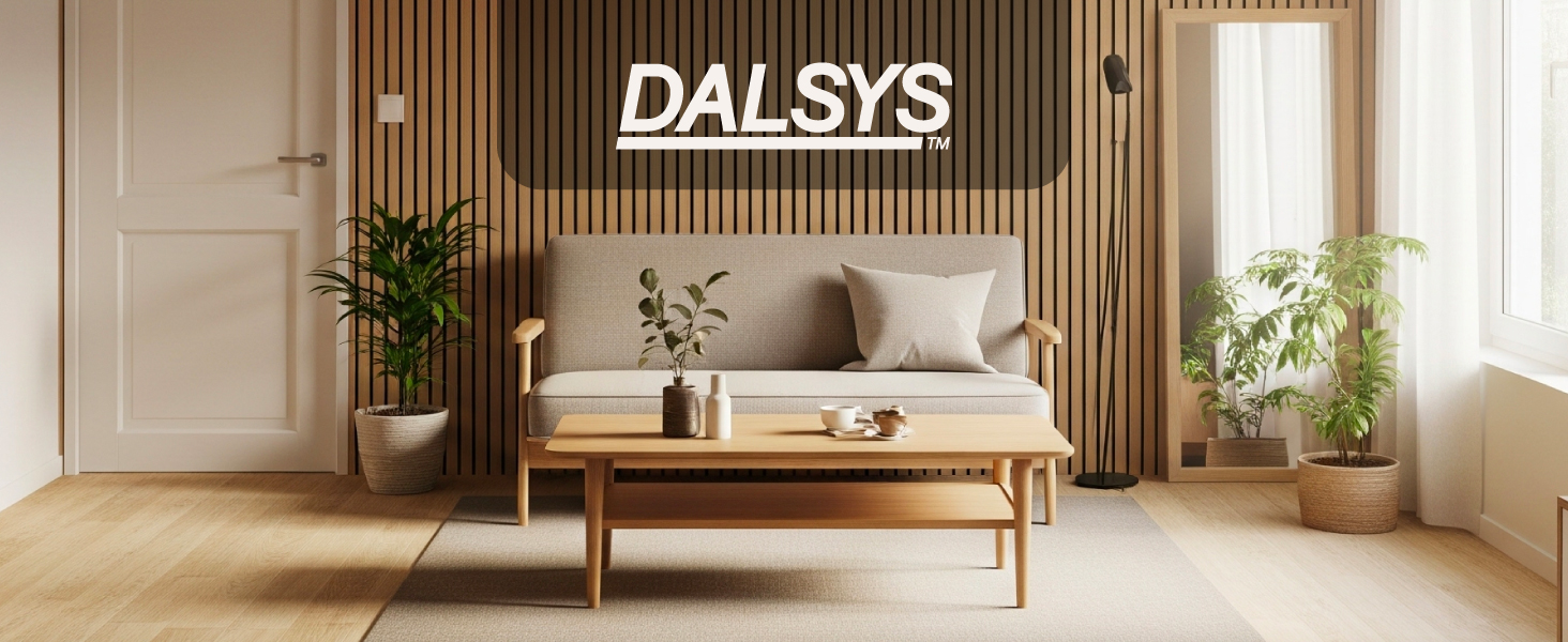 Акустичні панелі з дерева 60x60 см, колір горіх (4 шт.) — стінні звукопоглинаючі панелі-ламелі для шумоізоляції та покращення акустики приміщення