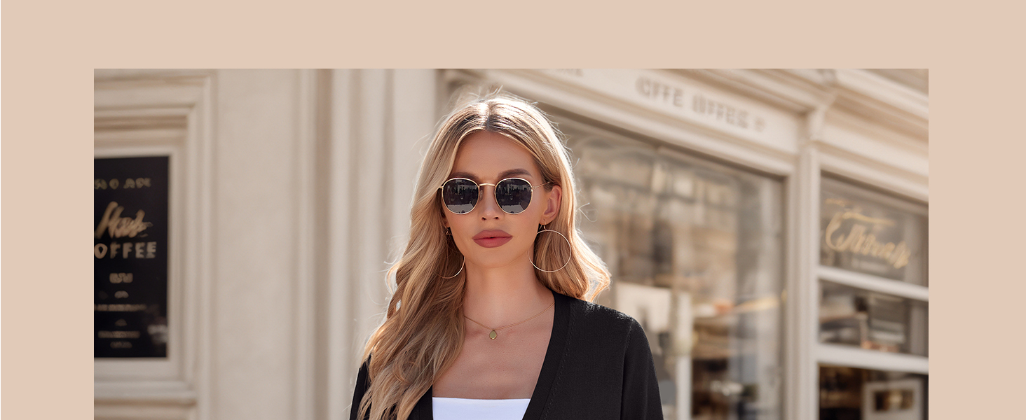 Кардиган жіночий Grecerelle, елегантний, легкий, з V-подібним вирізом, на ґудзиках, чорний, розмір XL