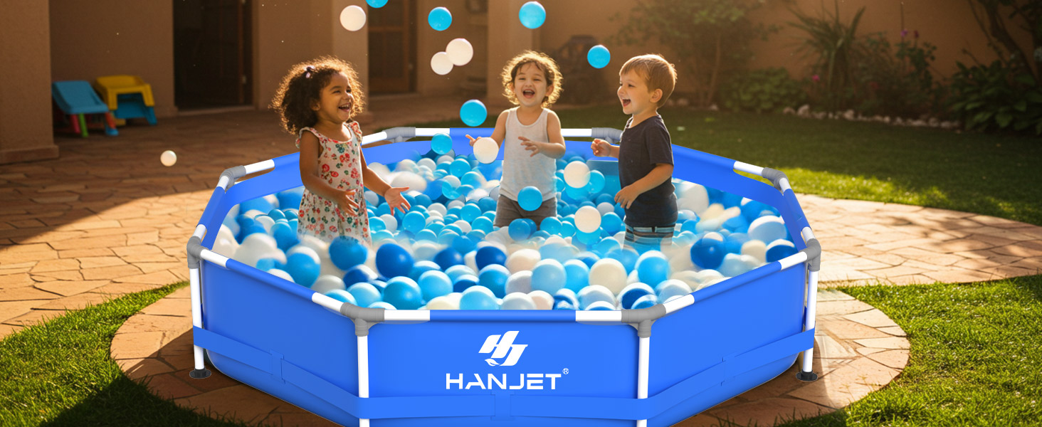 Басейн сталевий каркасний блакитний 305x76 см для дачі та саду